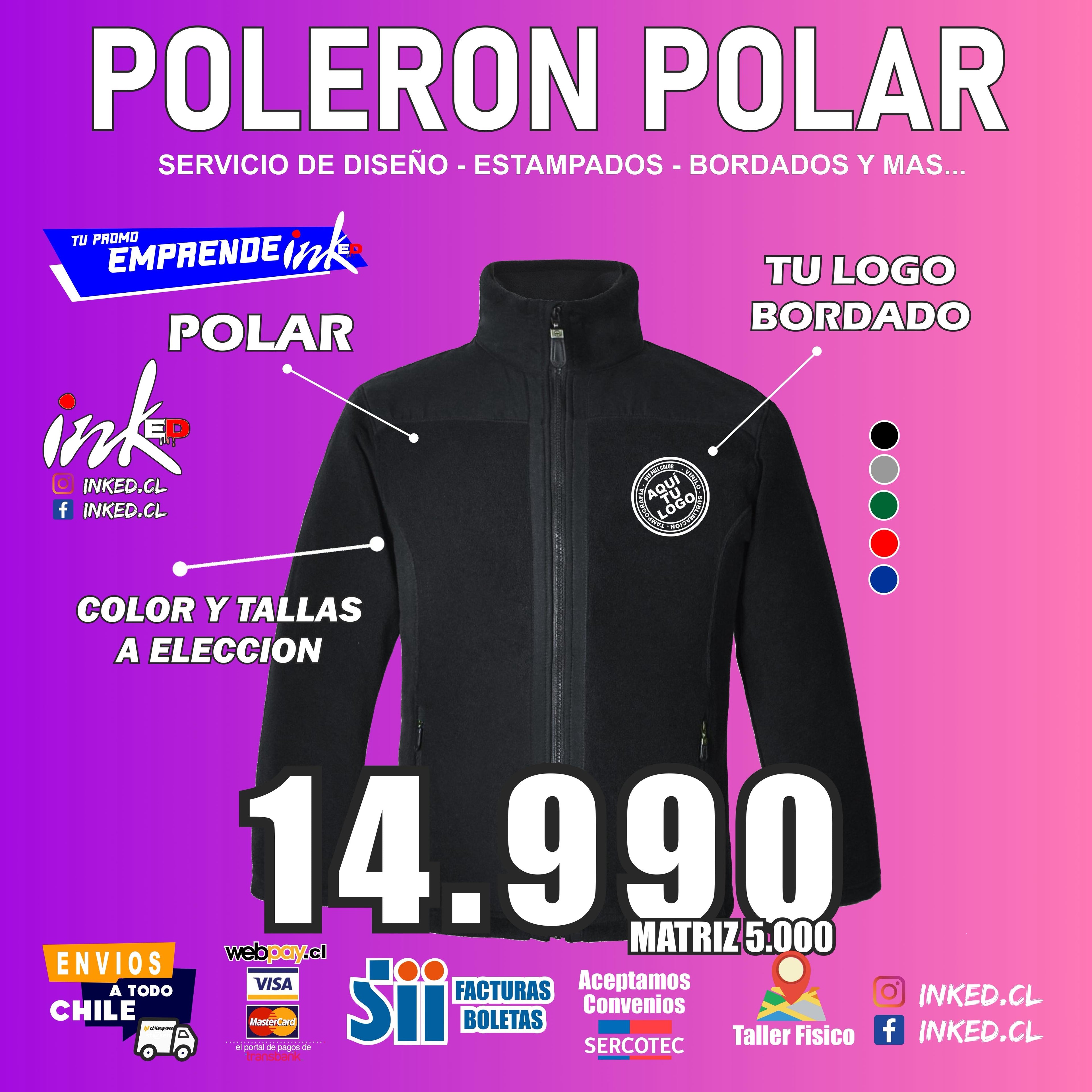 POLAR PERSONALIZADO BORDADO