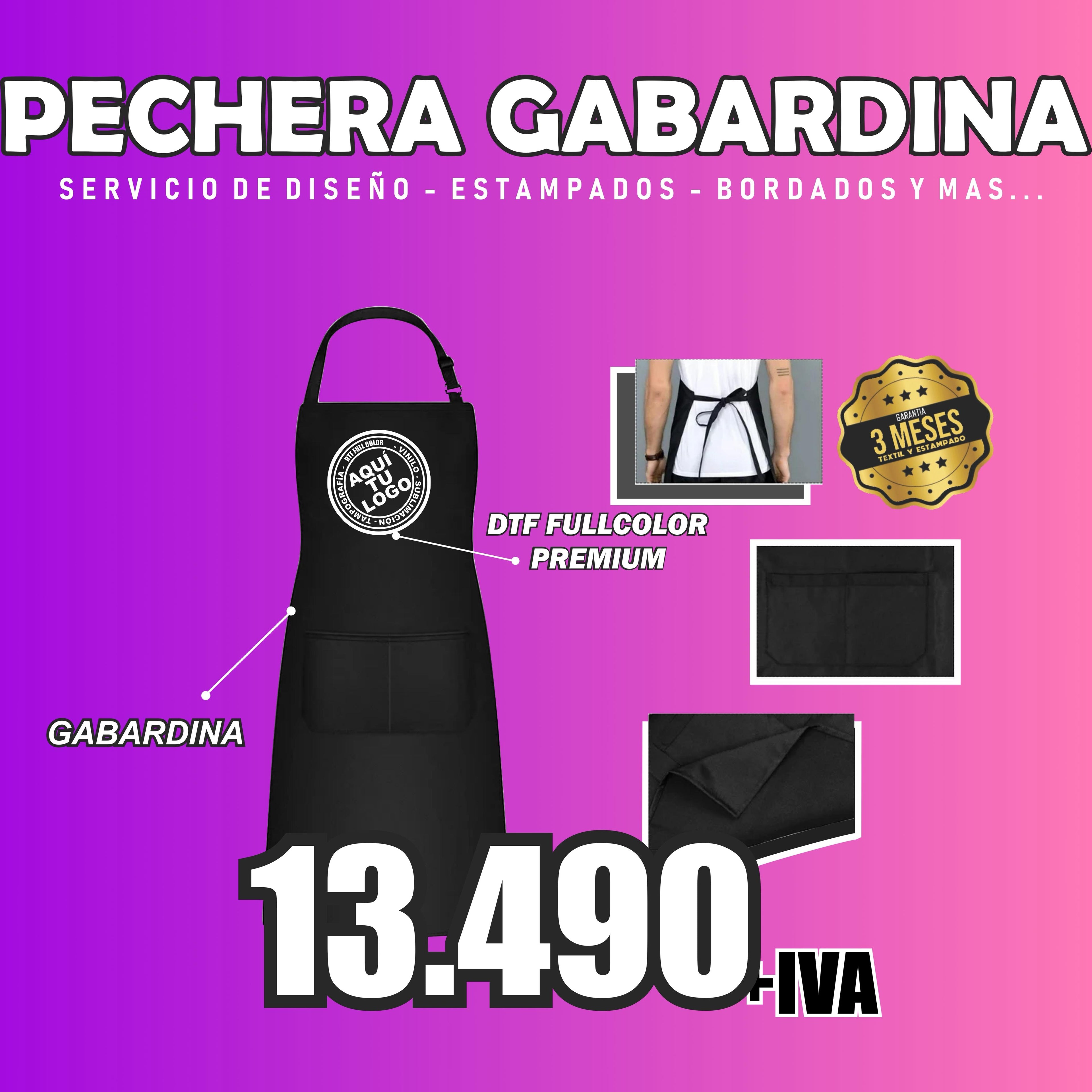 PECHERA GABARDINA PERSONALIZADA