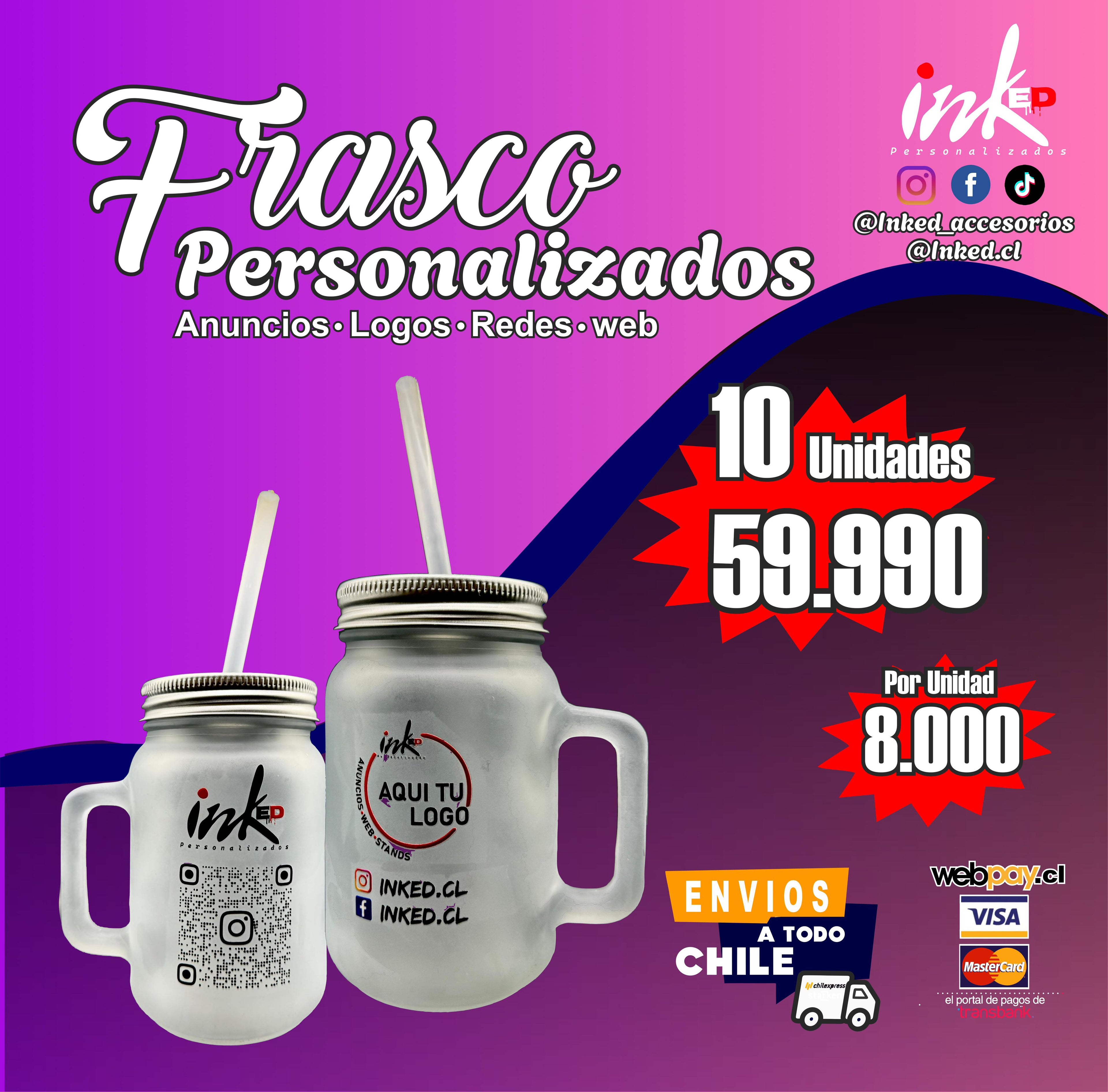 Frasco PERSONALIZADO